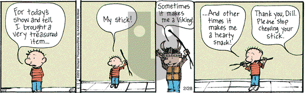 Cul de Sac on Tuesday February 28, 2017 Comic Strip