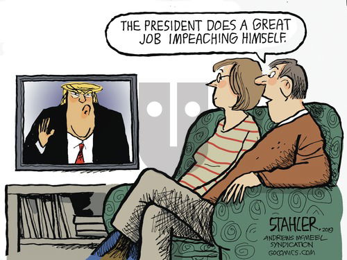 Jeff Stahler on Sunday October 13, 2019 Comic Strip