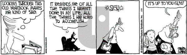 The Buckets on Friday February 23, 2001 Comic Strip