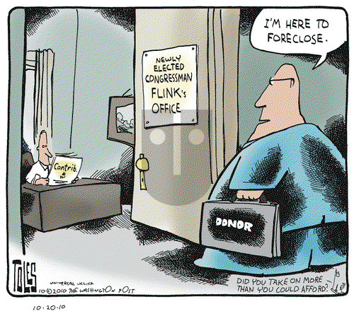 Tom Toles on Wednesday October 20, 2010 Comic Strip