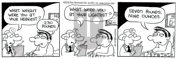 Soup to Nutz - Old on Saturday July 22, 2006 Comic Strip