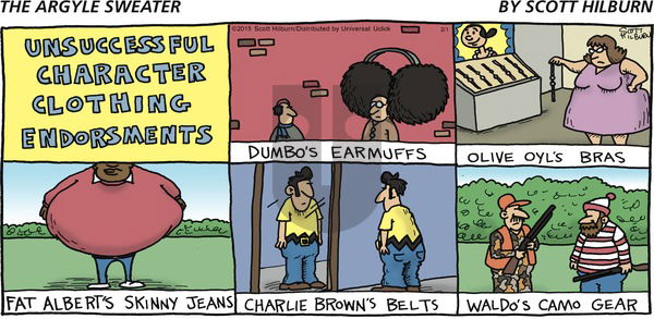 The Argyle Sweater on Sunday February 1, 2015 Comic Strip