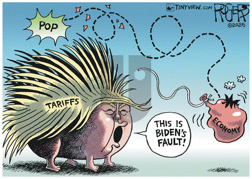 Rob Rogers on Friday May 2, 2025 Comic Strip