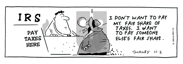 Frank and Ernest - Tuesday November 2, 1993 Comic Strip