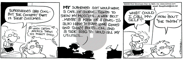 Soup to Nutz - Old on Monday January 3, 2005 Comic Strip
