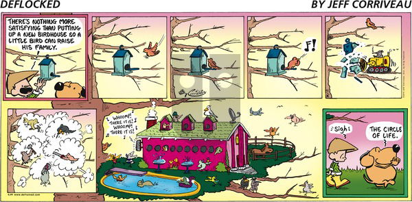 DeFlocked on Sunday April 19, 2015 Comic Strip