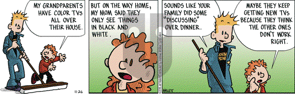 Frazz on Monday November 26, 2018 Comic Strip