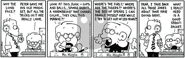 FoxTrot on Wednesday March 31, 1999 Comic Strip