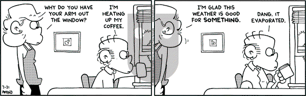 FoxTrot on Monday July 31, 2006 Comic Strip