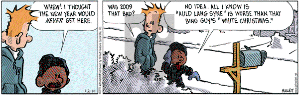 Frazz on Saturday January 2, 2010 Comic Strip