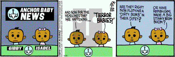 La Cucaracha on Thursday August 26, 2010 Comic Strip