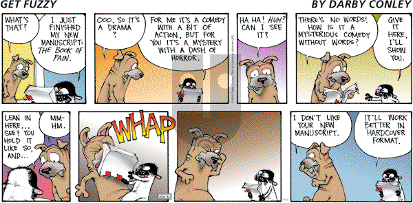 Get Fuzzy - Sunday July 17, 2011 Comic Strip