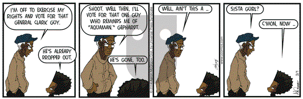 The Boondocks - Monday March 1, 2004 Comic Strip