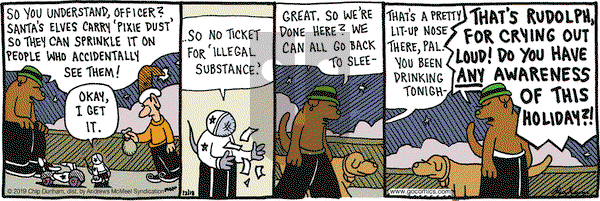 Overboard on Wednesday December 18, 2019 Comic Strip