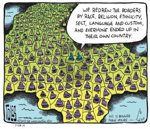 Tom Toles on Monday July 28, 2014 Comic Strip