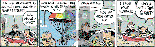 Wallace the Brave on Wednesday November 12, 2025 Comic Strip