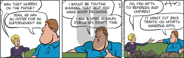 Tank McNamara on Friday May 9, 2025 Comic Strip