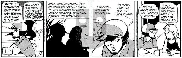 Doonesbury on Saturday June 1, 1996 Comic Strip