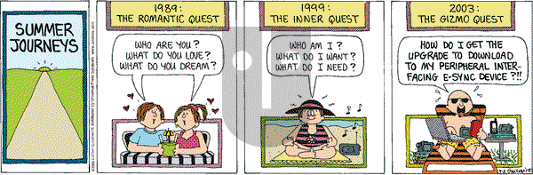 Cathy Classics on Wednesday July 2, 2003 Comic Strip