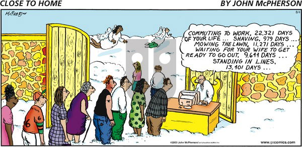 Close to Home on Sunday August 4, 2019 Comic Strip