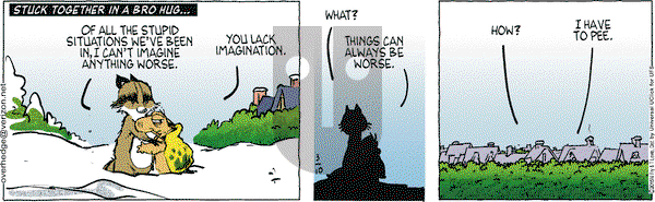 Over the Hedge on Tuesday March 10, 2015 Comic Strip