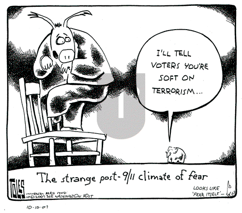 Tom Toles on Wednesday October 10, 2007 Comic Strip