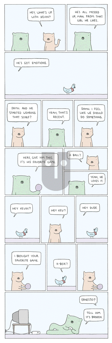 Poorly Drawn Lines on Wednesday February 5, 2014 Comic Strip