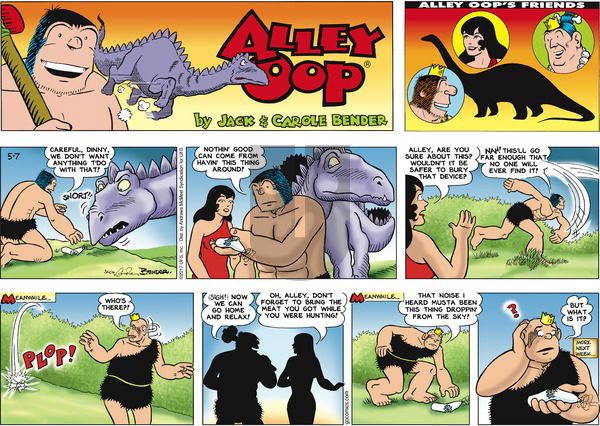 Alley Oop on Sunday May 7, 2017 Comic Strip