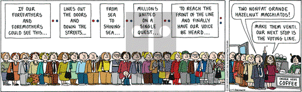 Cathy Classics on Tuesday November 4, 2008 Comic Strip