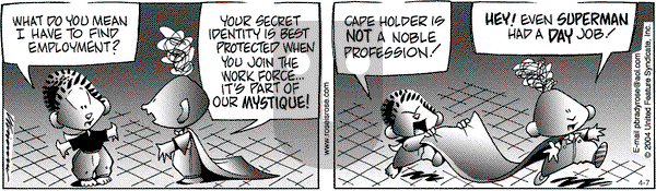 Rose is Rose on Wednesday April 7, 2004 Comic Strip
