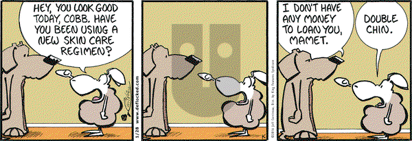 DeFlocked on Thursday January 28, 2016 Comic Strip