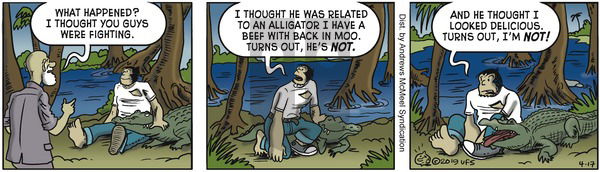 Alley Oop on Wednesday April 17, 2019 Comic Strip