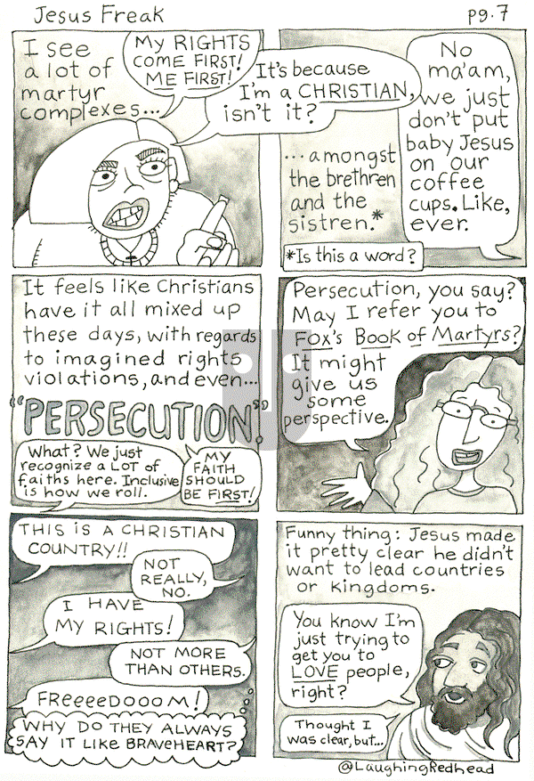 Laughing Redhead Comics on Monday May 31, 2021 Comic Strip