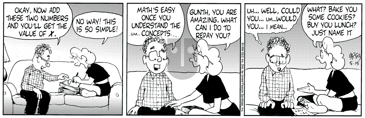Luann - Wednesday May 15, 1996 Comic Strip