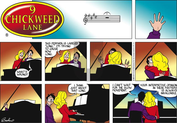 9 Chickweed Lane on Sunday February 16, 2014 Comic Strip