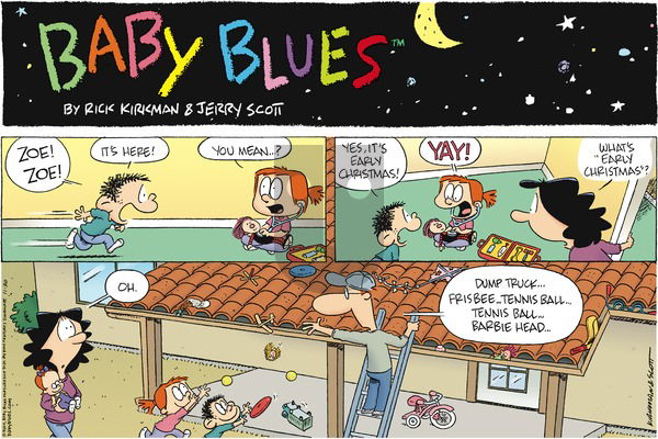 Baby Blues on Sunday November 30, 2014 Comic Strip