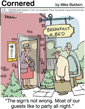 Cornered on Friday January 2, 2009 Comic Strip