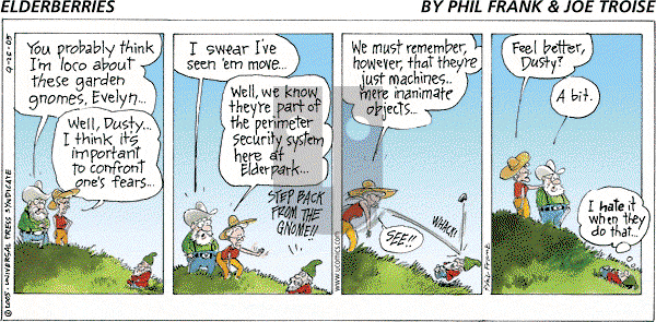 The Elderberries on Sunday September 25, 2005 Comic Strip