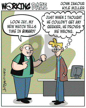 Working Daze on Monday March 27, 2006 Comic Strip