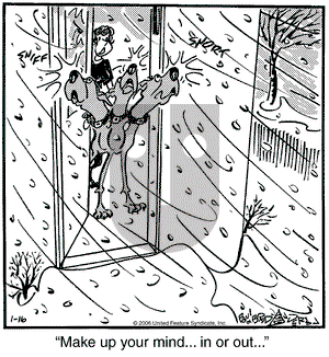 Marmaduke on Monday January 16, 2006 Comic Strip