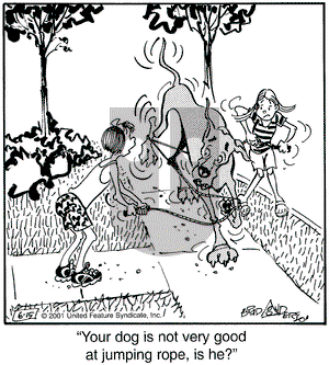 Marmaduke on Friday June 15, 2001 Comic Strip