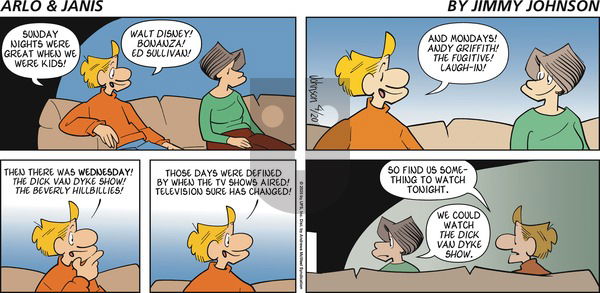 Arlo and Janis on Sunday April 20, 2025 Comic Strip