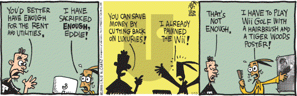 La Cucaracha on Tuesday January 13, 2009 Comic Strip