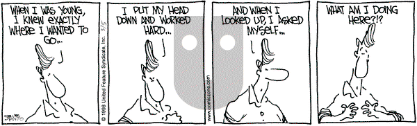 The Buckets on Thursday March 5, 1998 Comic Strip