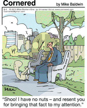 Cornered on Wednesday May 1, 2013 Comic Strip