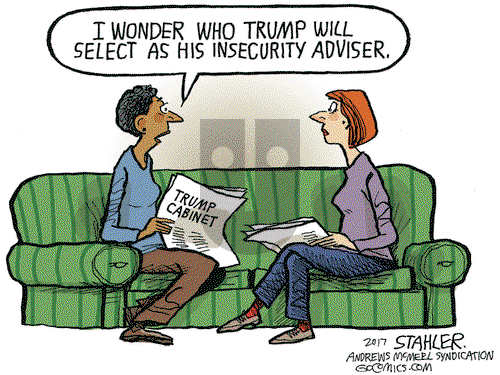Jeff Stahler on Wednesday February 22, 2017 Comic Strip