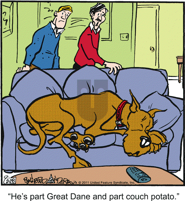 Marmaduke on Monday February 28, 2011 Comic Strip