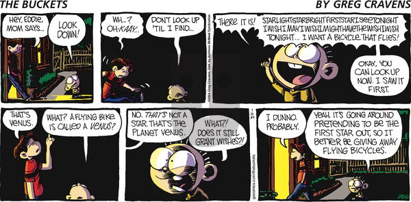 The Buckets - Sunday July 21, 2024 Comic Strip