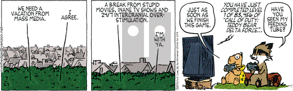 Over the Hedge on Saturday July 27, 2013 Comic Strip