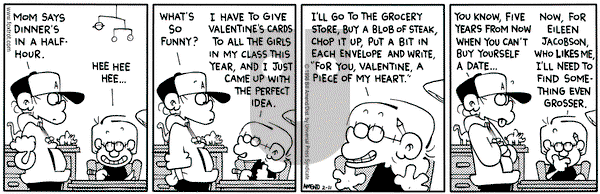 FoxTrot on Wednesday February 11, 1998 Comic Strip